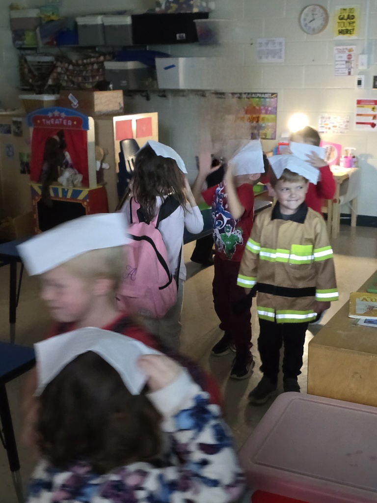 Indoor recess in Mrs. Everett's PreK.