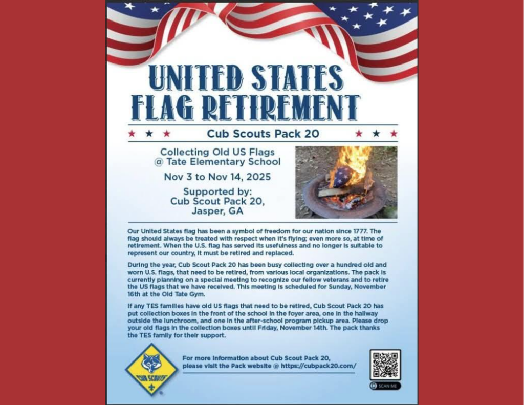 Information regarding flag retirement 