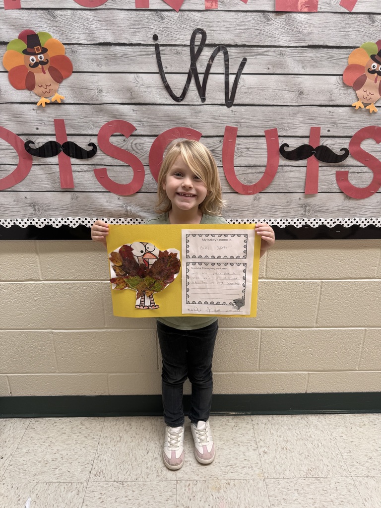 Turkey disguises in Mrs. Allen's PreK class.