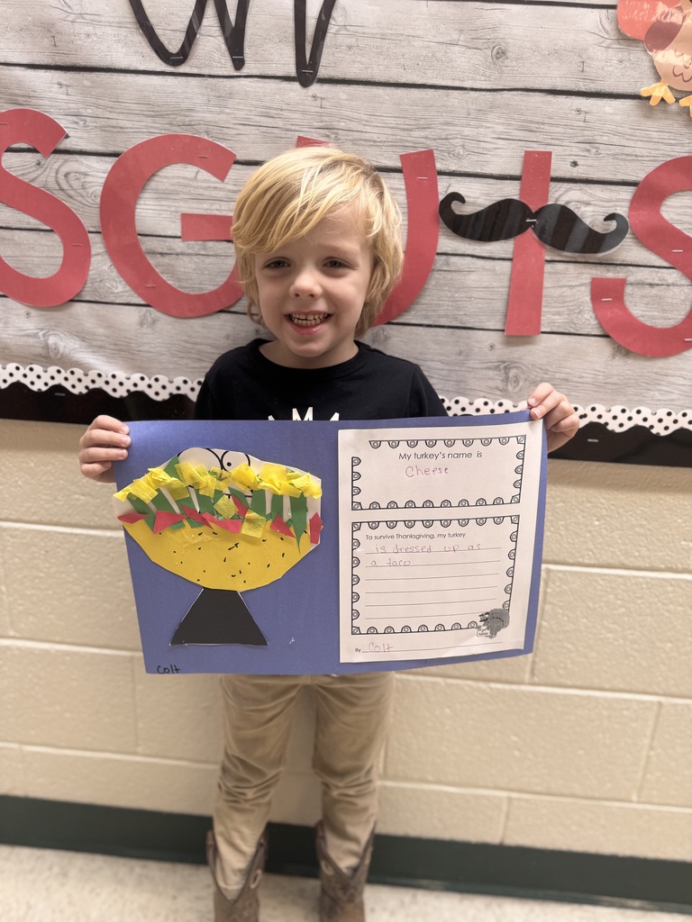 Turkey disguises in Mrs. Allen's PreK class.