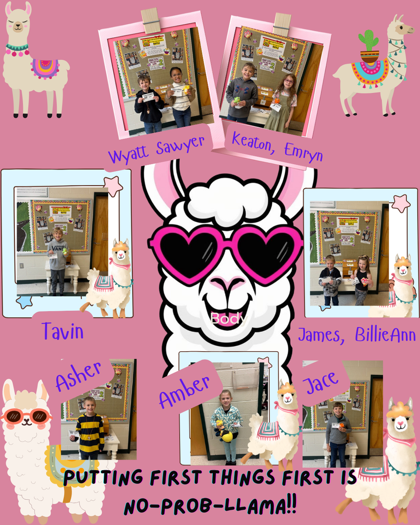 Habit #3 Raffle Drawing Winners for Week #2.