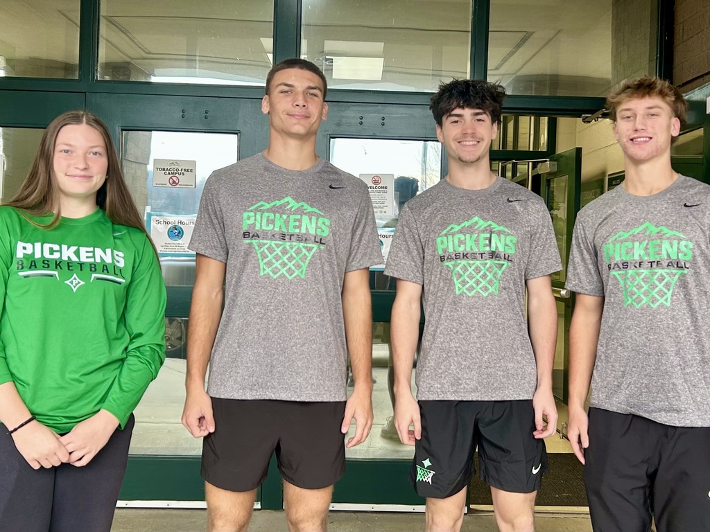 Pickens Dragons basketball team members joined us at car duty today.