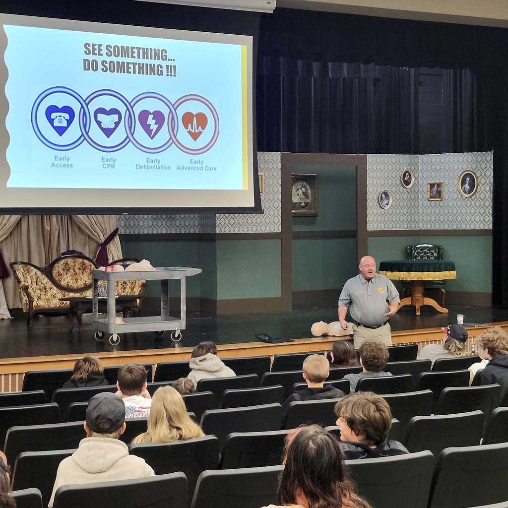 7th Grade Science students learn CPR