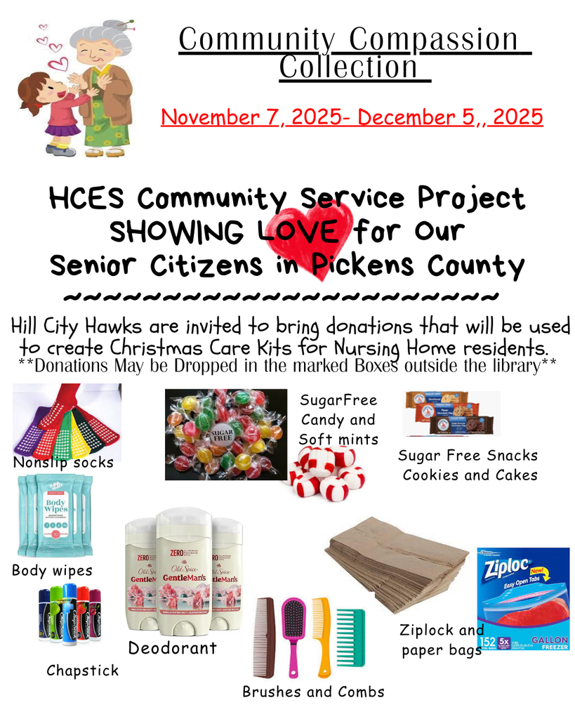 Community Compassion Project extended to 12/5/2025.