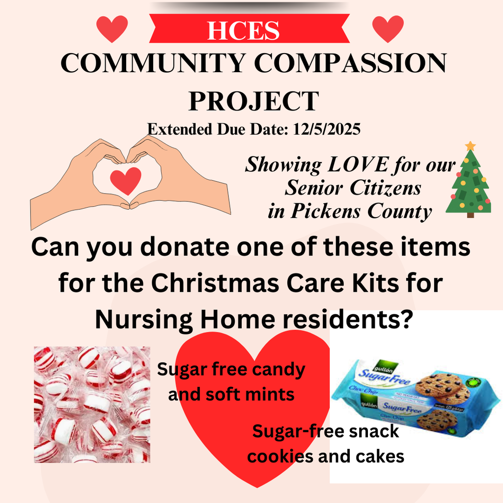 Community Compassion Project extended to 12/5/2025.