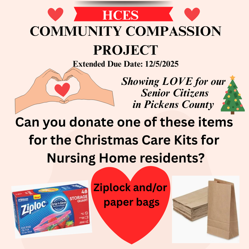 Community Compassion Project extended to 12/5/2025.