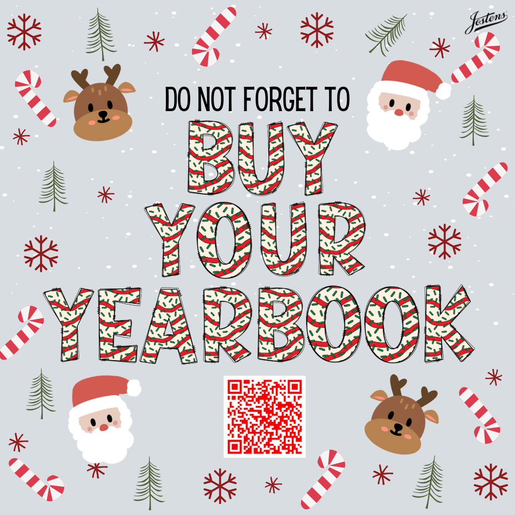 Don't forget to buy your yearbook! QR code