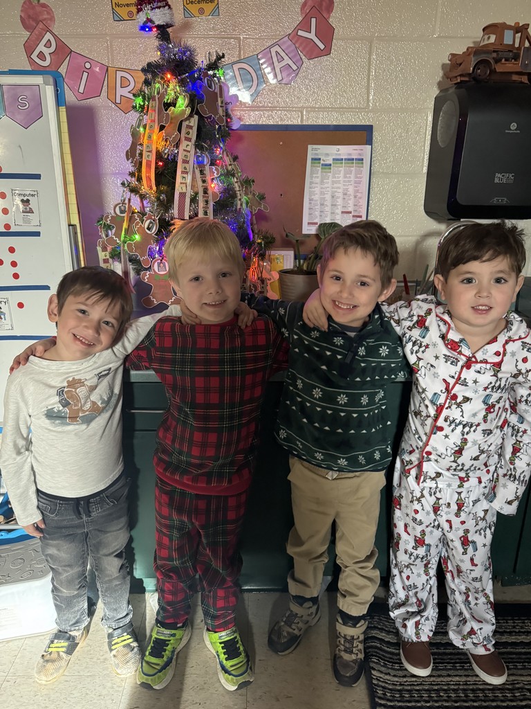 Pajama Day in Mrs. Everett's class.
