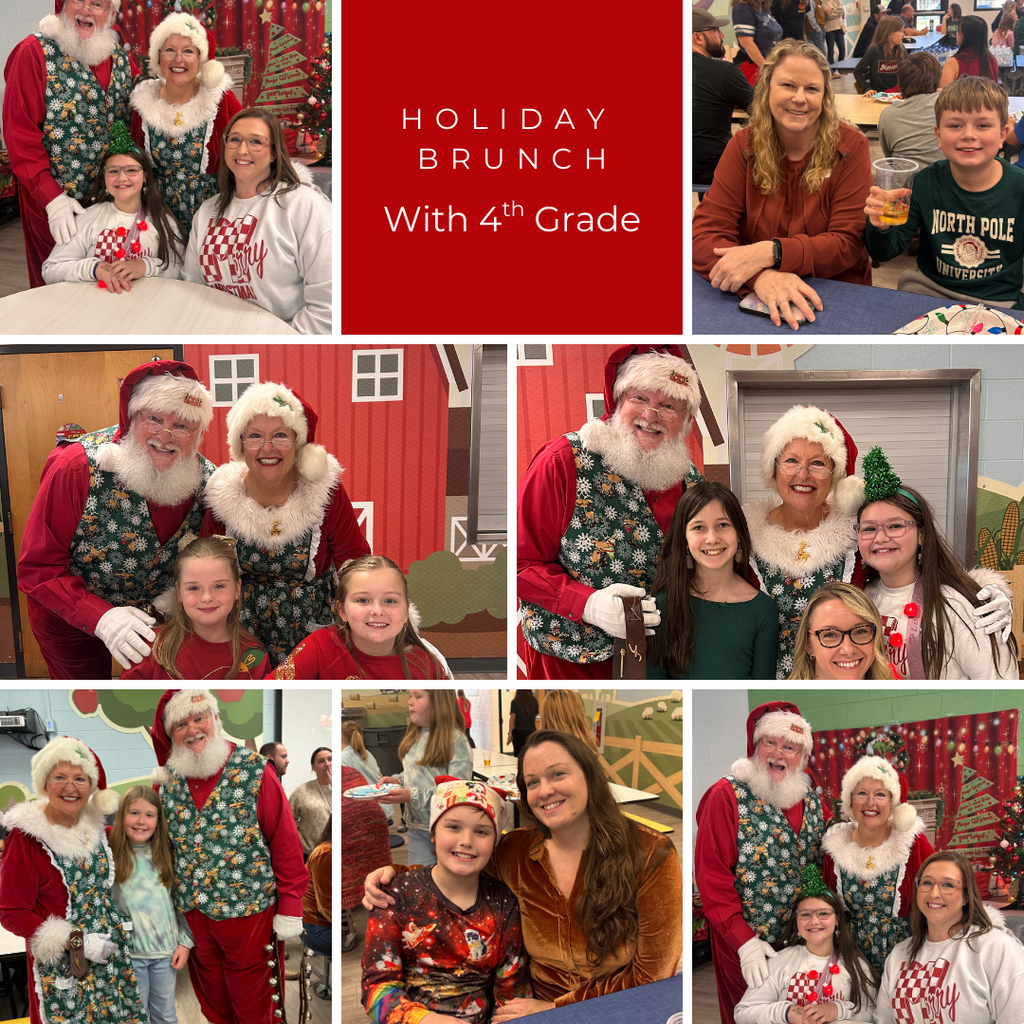 Fourth Grade Holiday Brunch with Santa and Mrs. Claus!