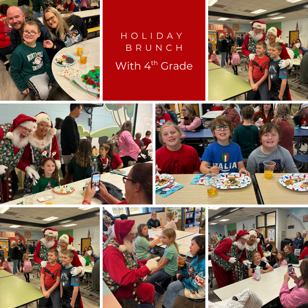 Fourth Grade Holiday Brunch with Santa and Mrs. Claus!