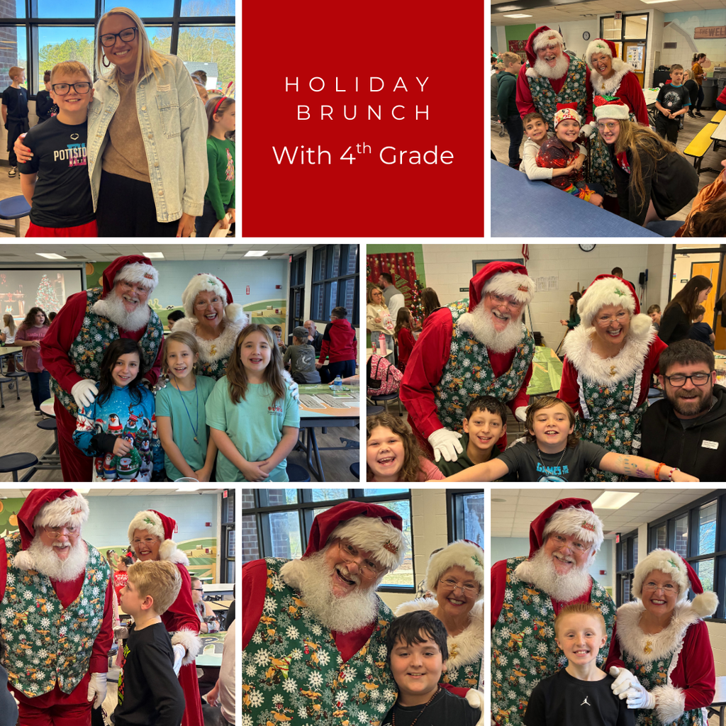 Fourth Grade Holiday Brunch with Santa and Mrs. Claus!