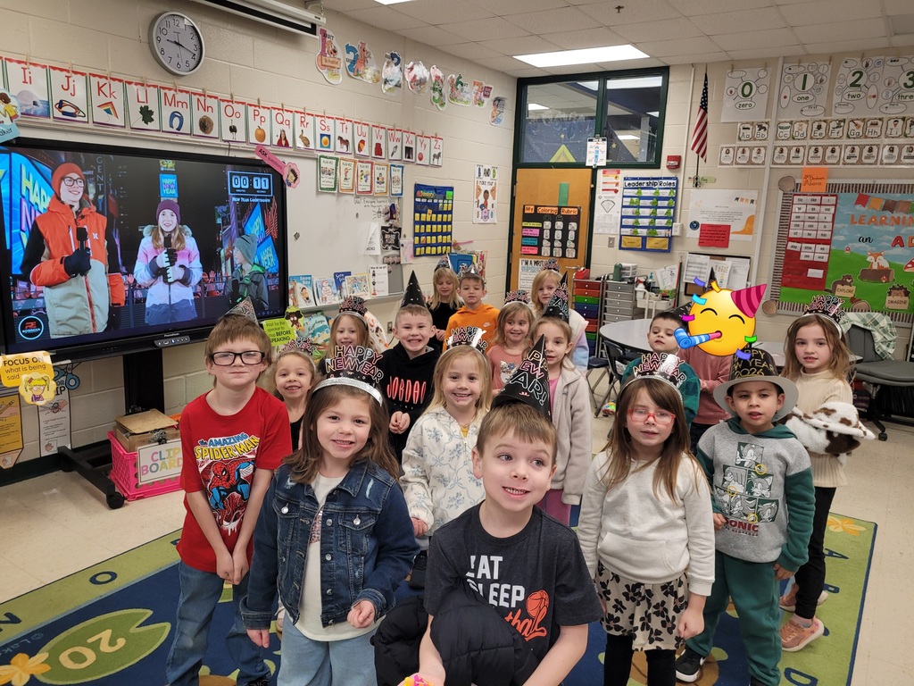 Happy New Year from Mrs. Dilbeck's kindergarten!