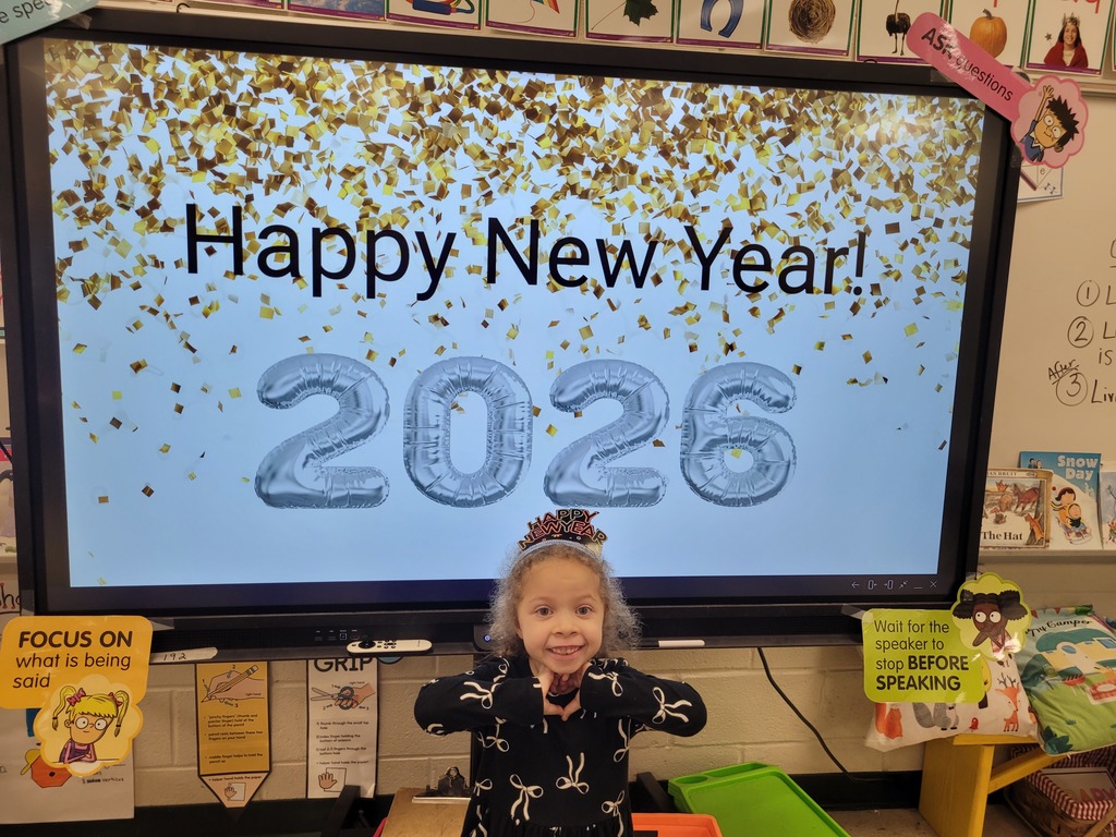 Happy New Year from Mrs. Dilbeck's kindergarten!