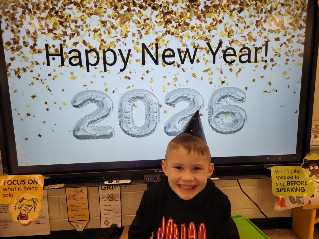 Happy New Year from Mrs. Dilbeck's kindergarten!