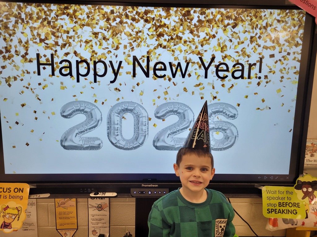 Happy New Year from Mrs. Dilbeck's kindergarten!