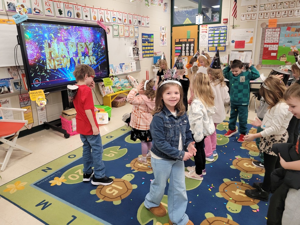 Happy New Year from Mrs. Dilbeck's kindergarten!