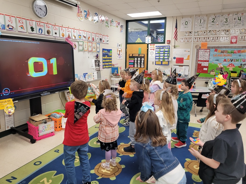 Happy New Year from Mrs. Dilbeck's kindergarten!