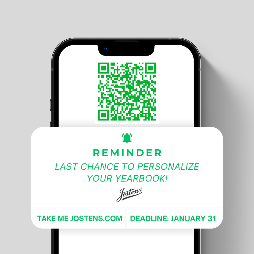 PJHS Yearbook- Deadline to personalize is January 31