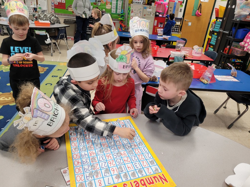 Mrs. Dilbeck's classroom and the 100th Day.