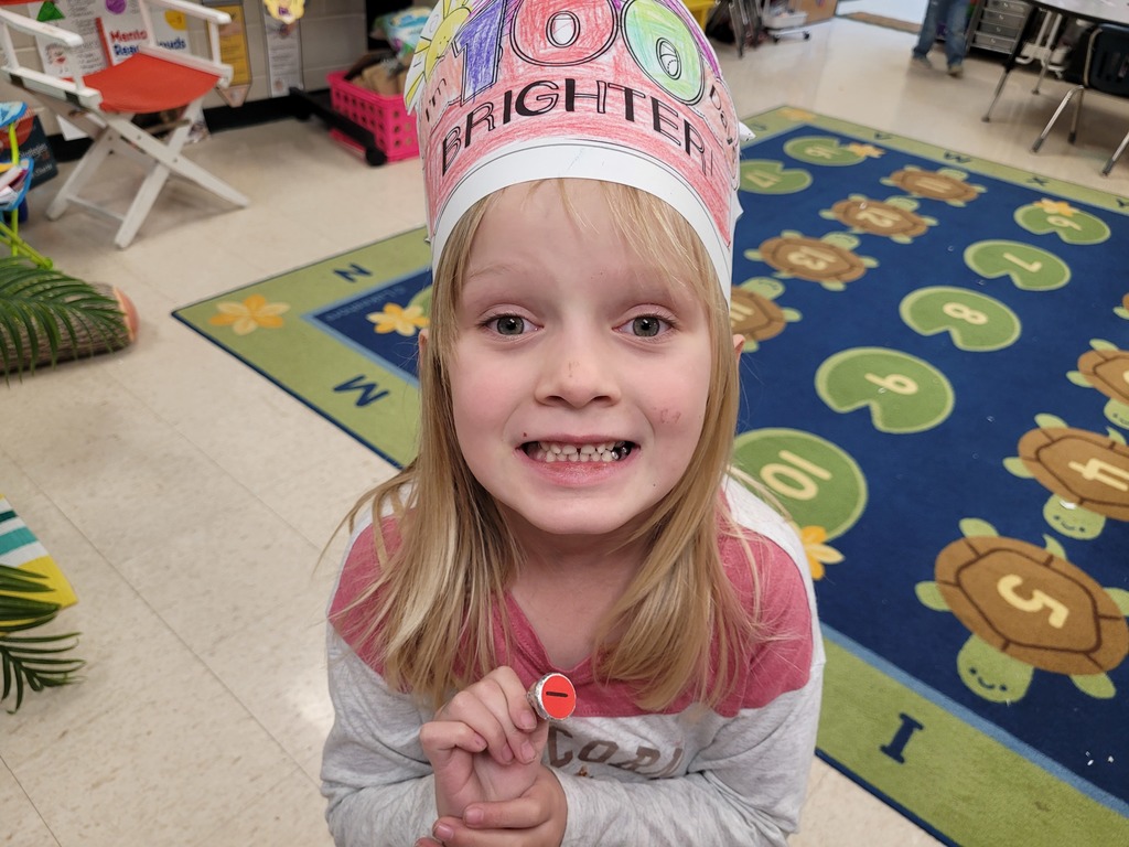 Mrs. Dilbeck's classroom and the 100th Day.