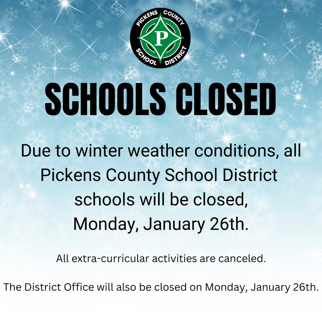School Closure Notice 1/26/26