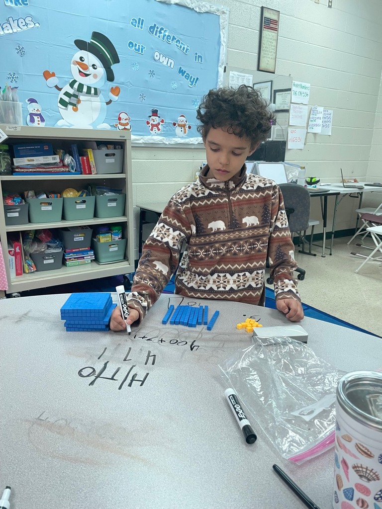 Great work in Mrs. Collins' class.