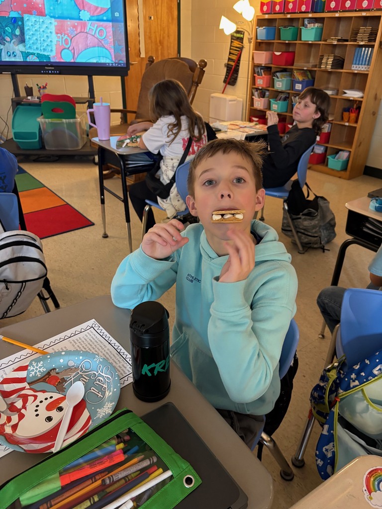 Studying sedimentary rocks in Mrs. Culbreth's class.