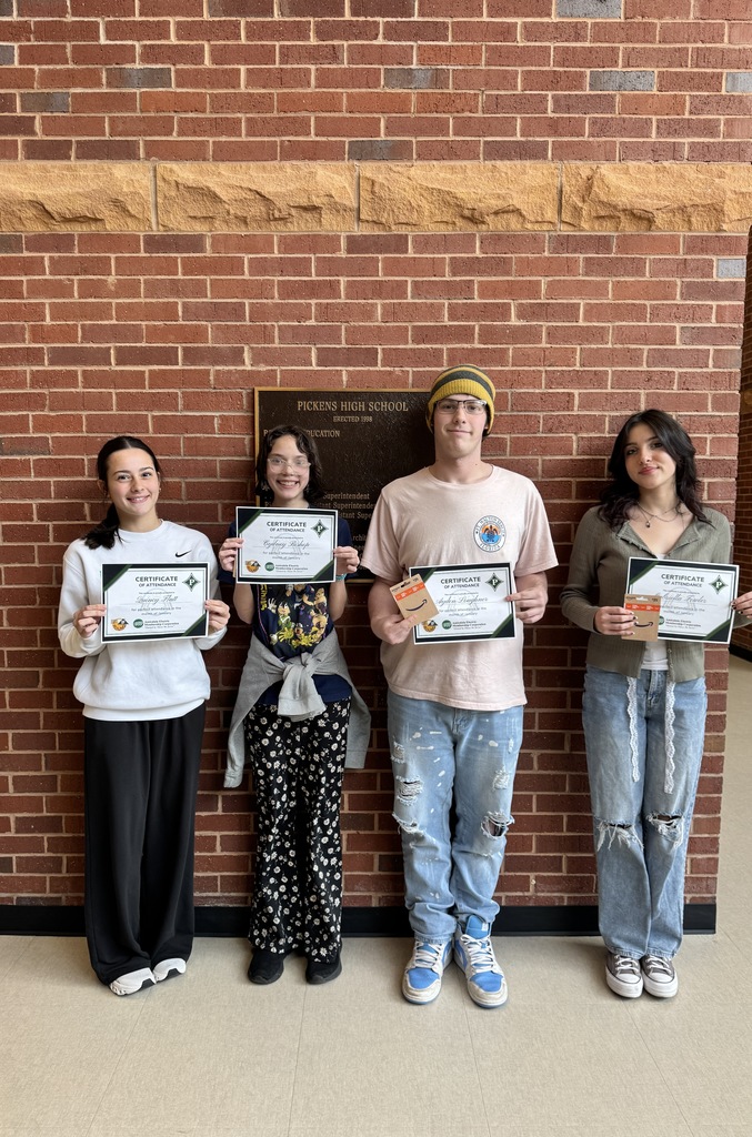 Perfect Attendance Winners