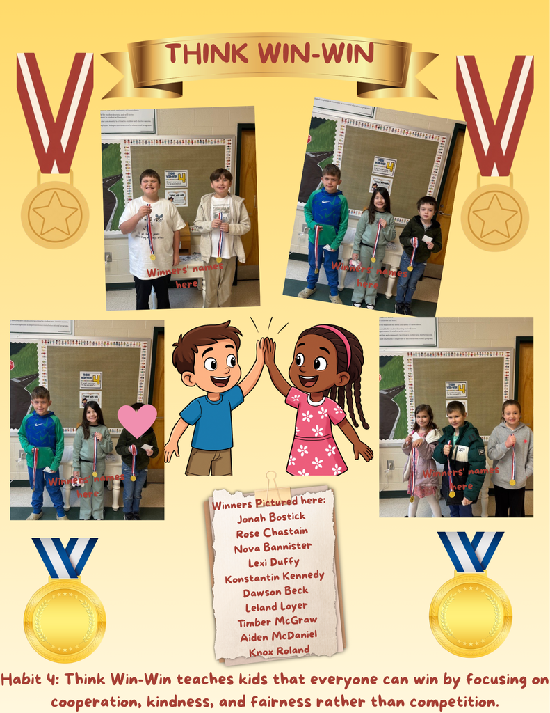 Habit 4: Think Win-Win! winners