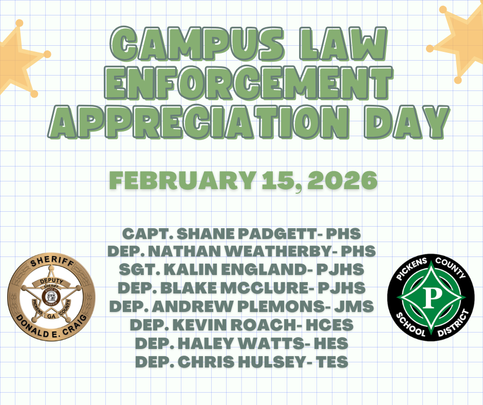 Campu Law Enforcement Appreciation Day. February 15, 2026