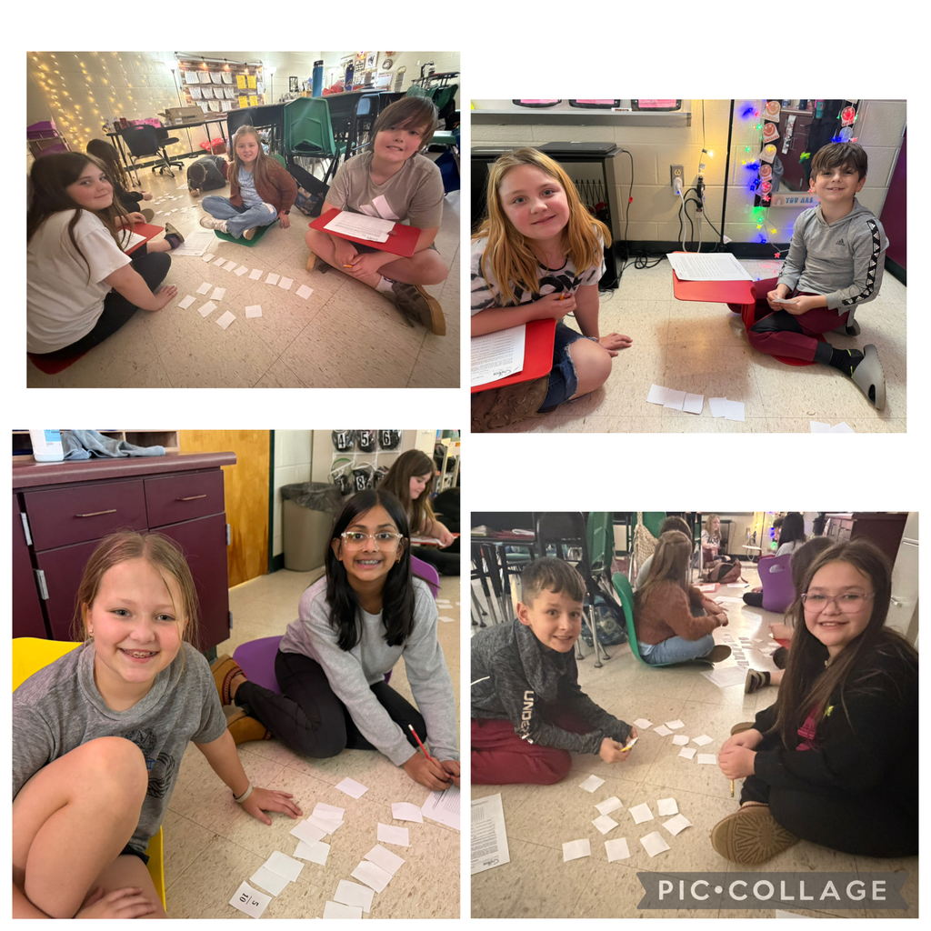 Math game in Mrs. Moss's class.