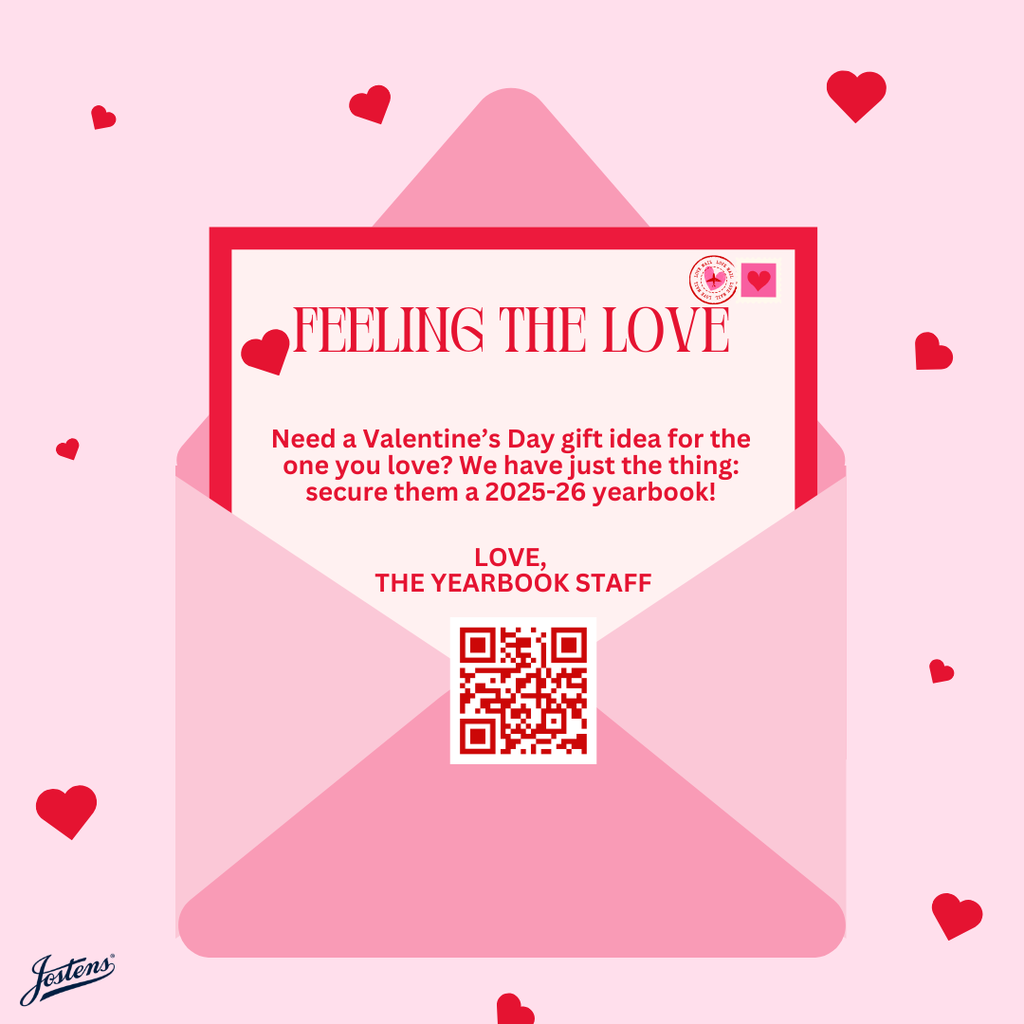 Need a Valentine's Day gift idea for the one you love: We have just the thing: a 2025-26 yearbook! 