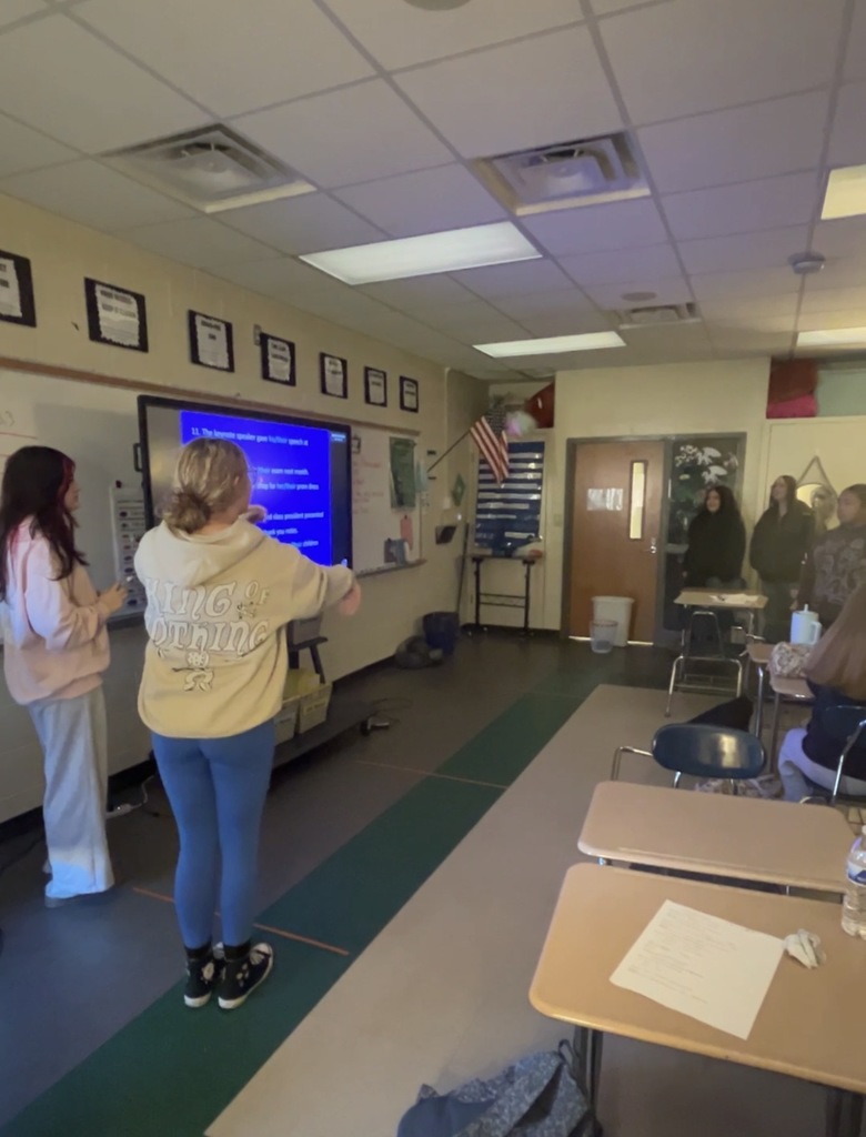 Student shooting trashketball