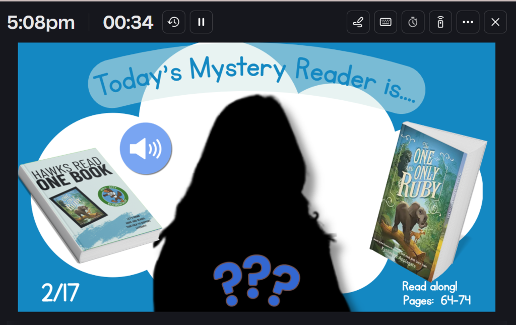 Mystery Reader for February 17.