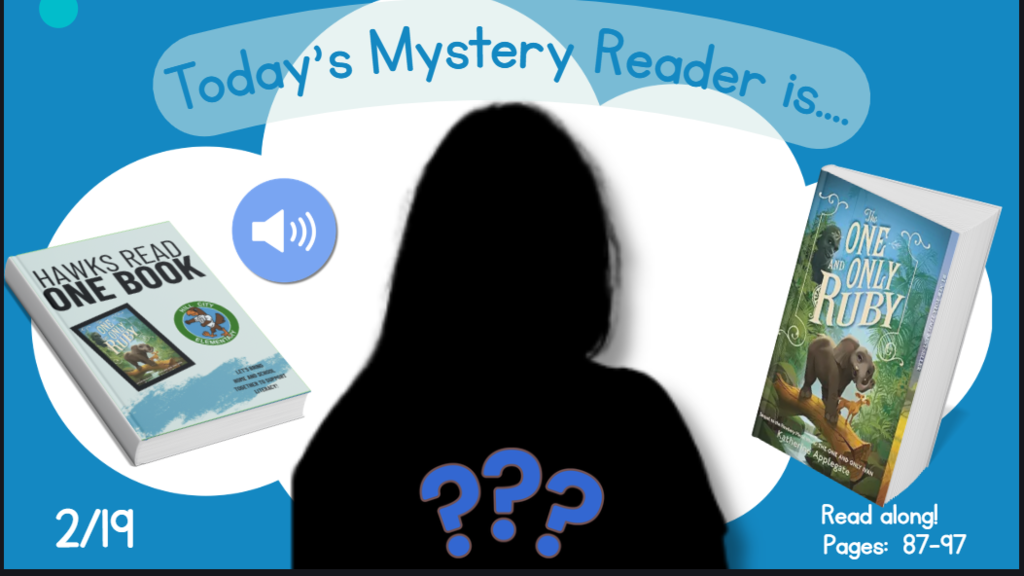 Mystery Reader for February 19th.