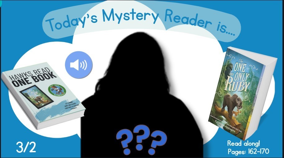 Mystery Reader for March 2nd.