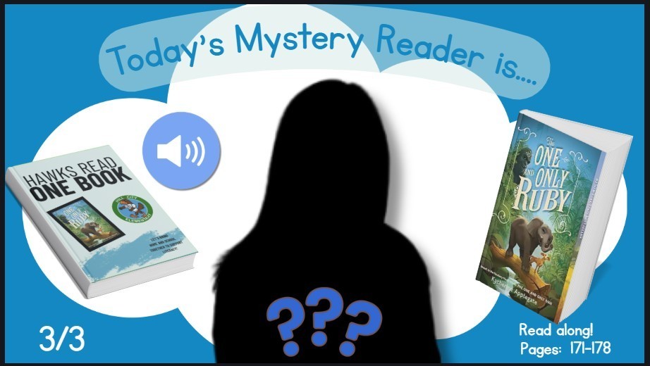 Mystery Reader for March 3rd.