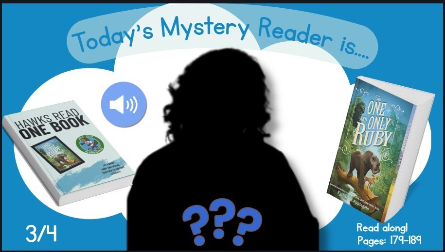 Mystery Reader for March 4th, pages 179-189.