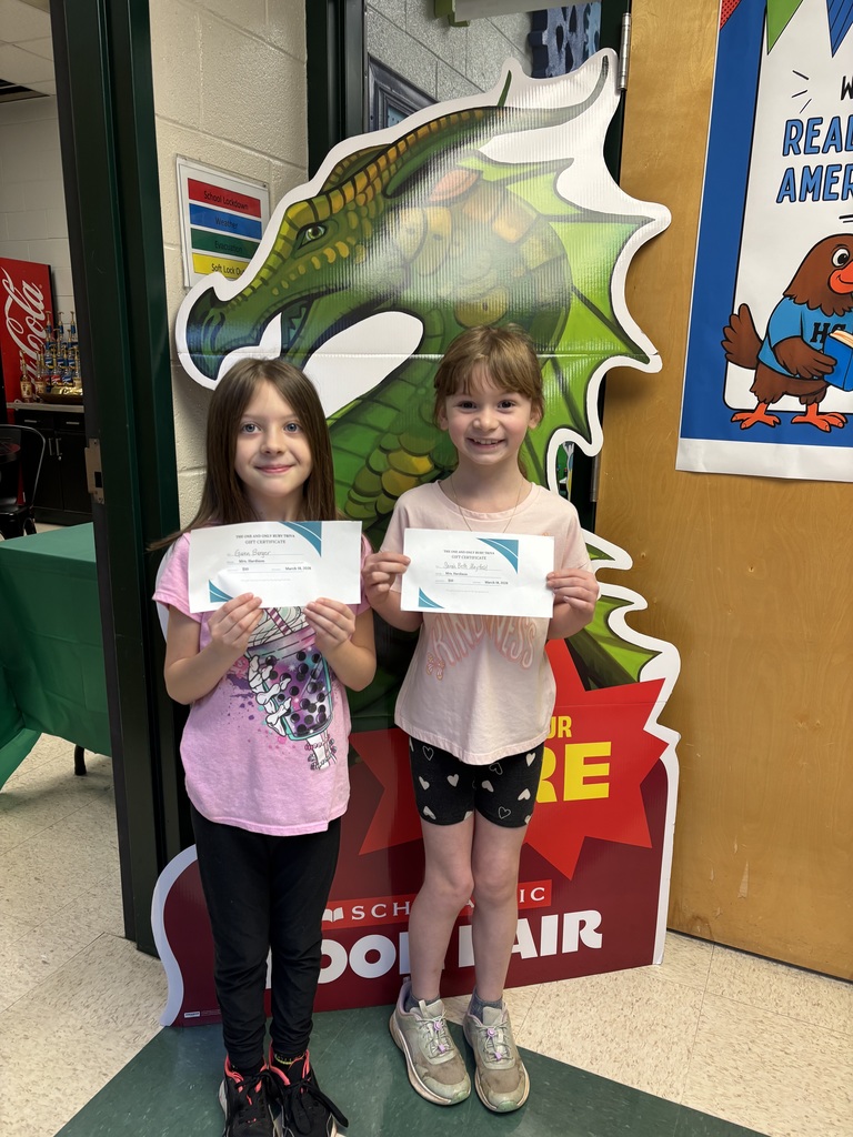 Winners of the $10 Book Fair gift certificate for answering Ruby trivia questions.