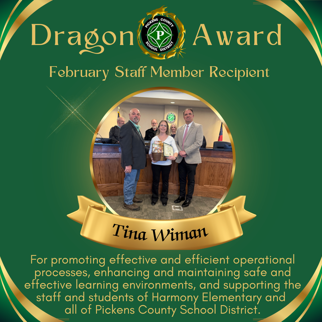 Tina Wiman, Dragon Award for February 