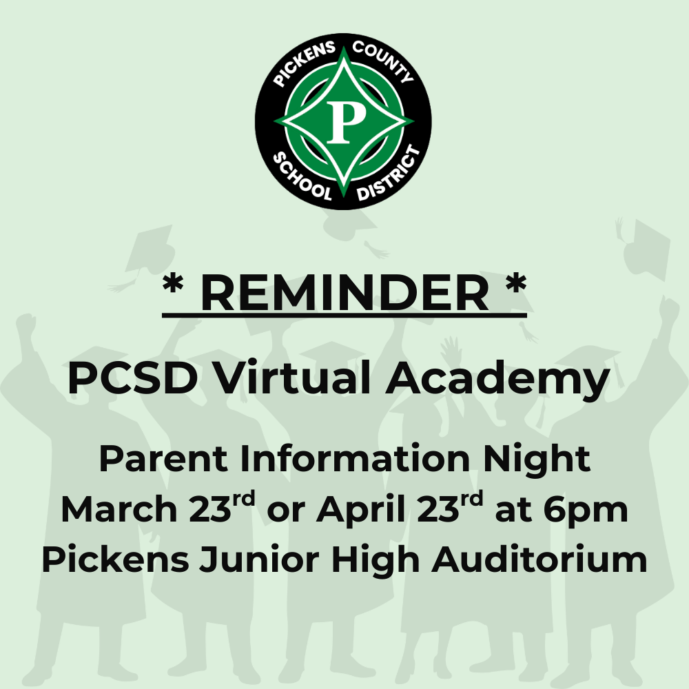 Virtual Academy Info Night Reminder