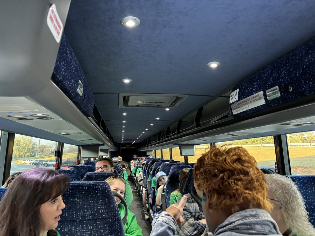 Bus full of students