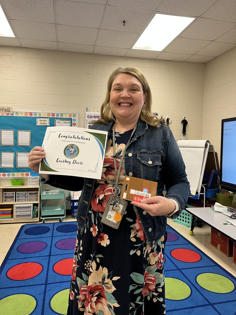 Courtney Davis is our Teacher of the Month for April.