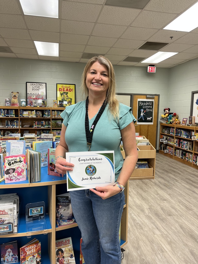 Jamie Richards is our Staff Member of the Month for April.