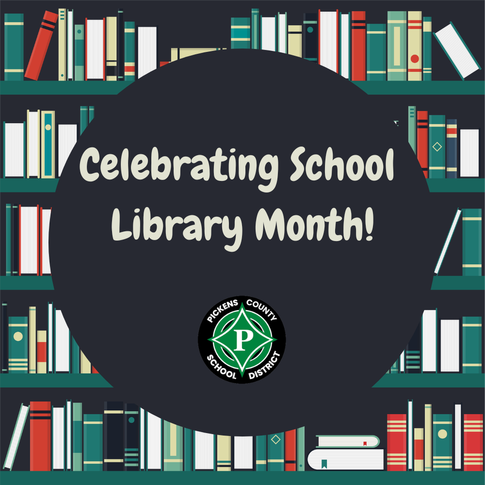Celebrating School Library Month.
