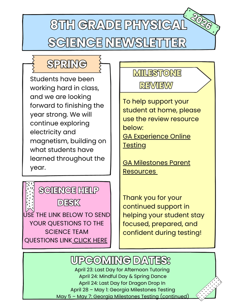 Science newsletter