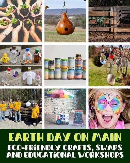 Go see Mrs. Chapman at Earth Day on Main for fun crafts and more on Saturday from 10:00-4:00!
