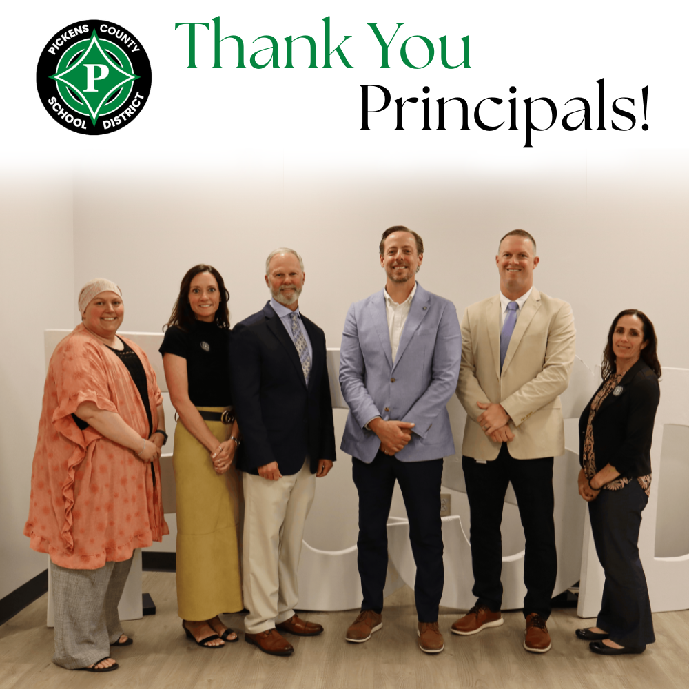 Thank you Principals!  