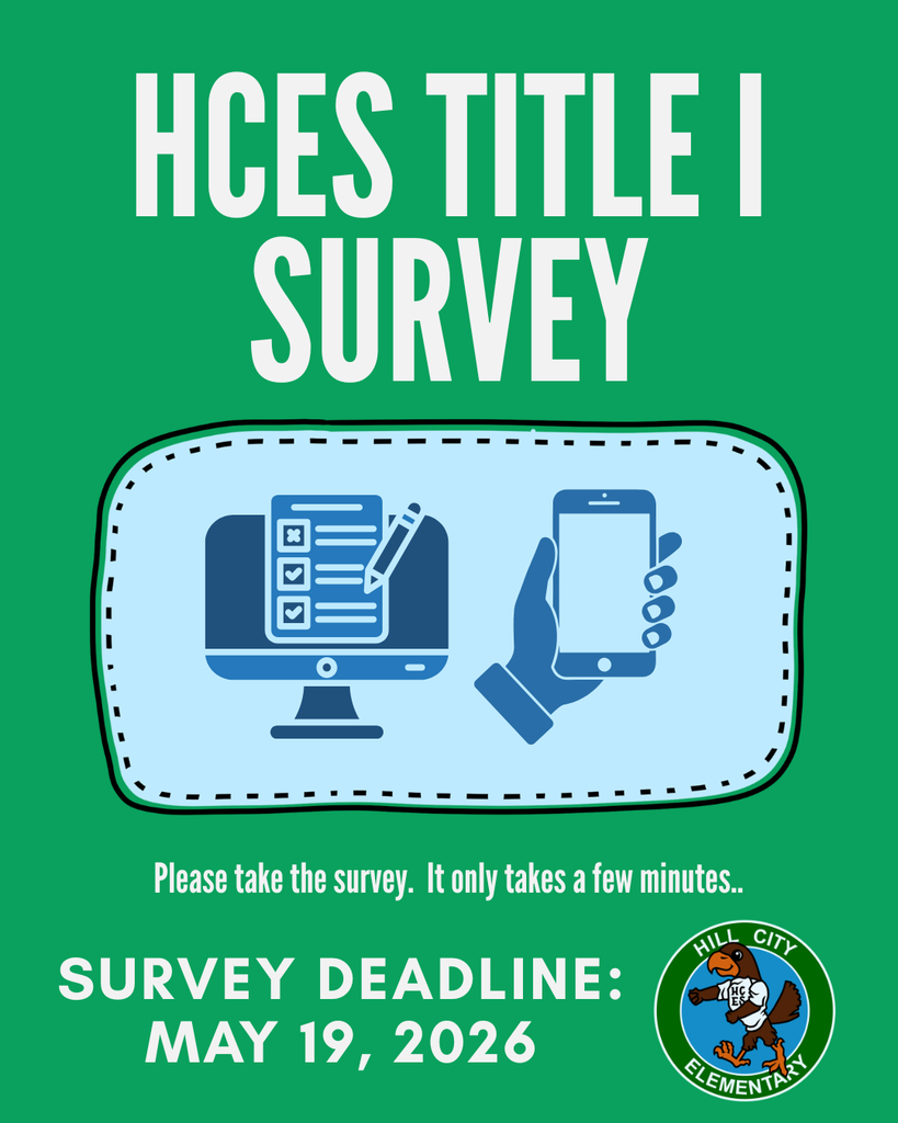 Please take the Title I Survey by May 19th.