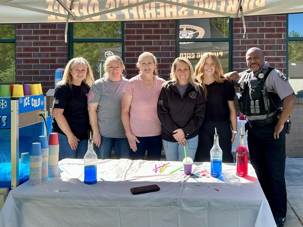 A huge thank you to the Pickens County Sheriff’s Office for serving up snow cones.
